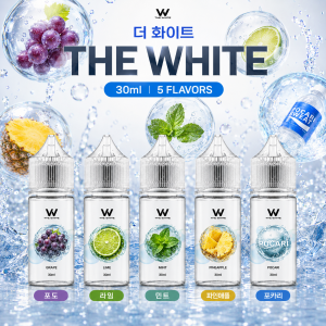 [무니코틴] 더 화이트 입호흡 액상 30ml
